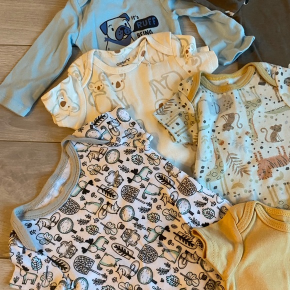 Carter's Assorted Color Bodysuits Set - Picture 2 of 3